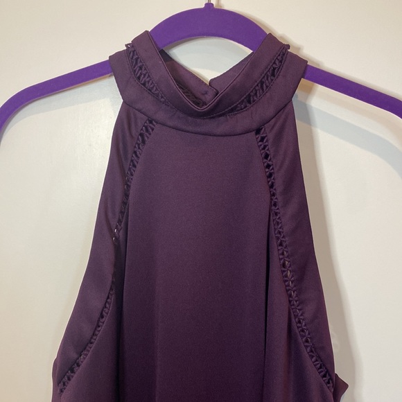 2/$20 NWT Maroon Halter Neck Dress - Picture 2 of 5